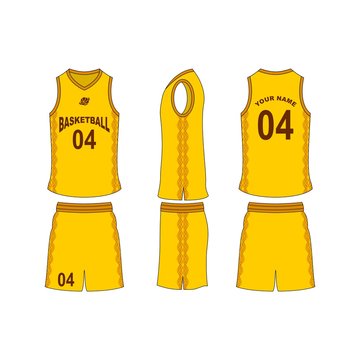 Basketball jersey set template collection. Stock ベクター | Adobe Stock