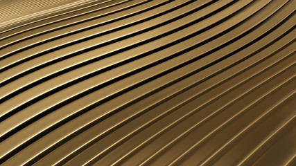 Rhythm of gold metal