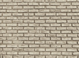 Old vintage retro style grey bricks wall for abstract brick background and texture.	