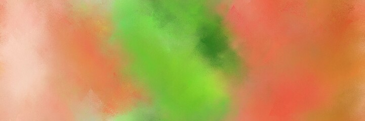 banner abstract painting background texture with peru, baby pink and olive drab colors and space for text or image. can be used as header or banner