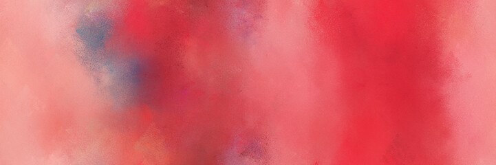 banner moderate red, light coral and pastel magenta color background with space for text or image. vintage texture, distressed old textured painted design. can be used as header or banner