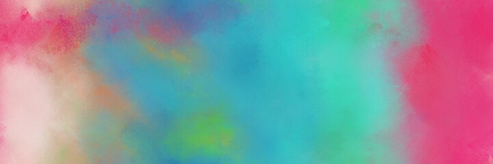 cadet blue, mulberry  and rosy brown color background with space for text or image. vintage texture, distressed old textured painted design. can be used as header or banner