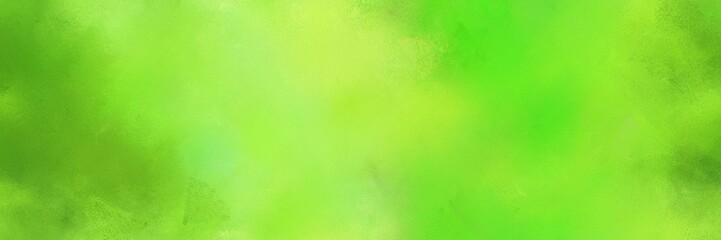 background texture. yellow green, light green and dark green colored vintage abstract painted background with space for text or image. can be used as header or banner