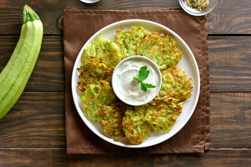 Zucchini fritters