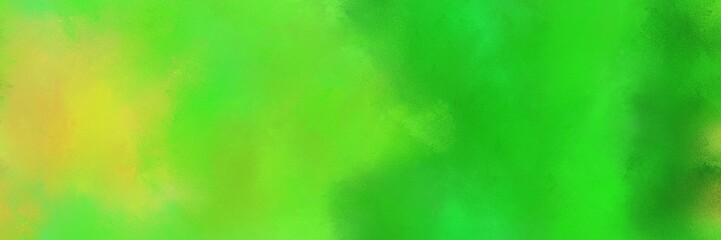 background texture. vintage abstract painted background with lime green, yellow green and moderate green colors and space for text or image. can be used as header or banner