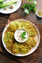 Zucchini fritters