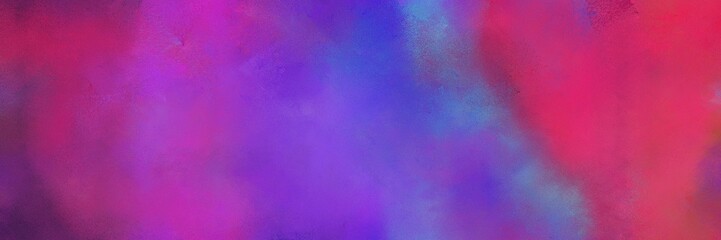 moderate violet and dark moderate pink color background with space for text or image. vintage texture, distressed old textured painted design. can be used as header or banner