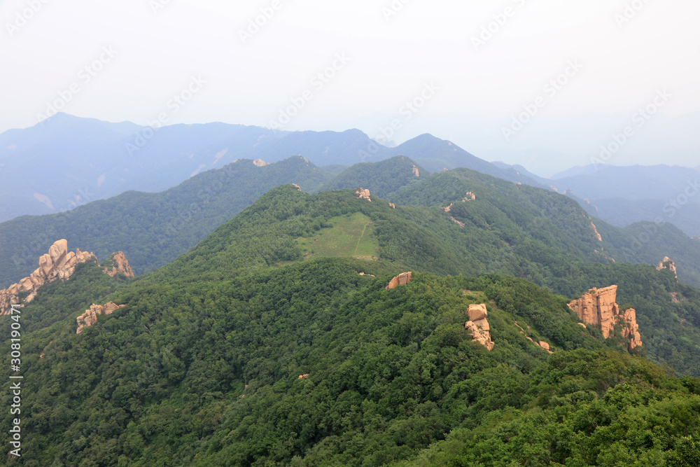 Canvas Prints Mountain Natural Scenery, Zushan, China