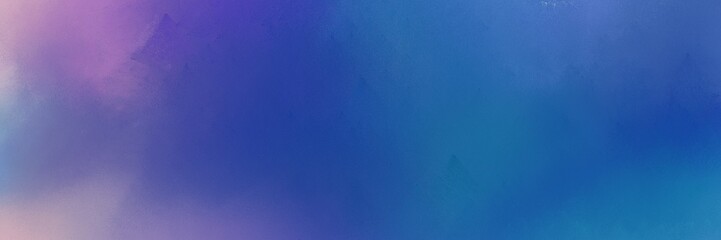 old color brushed vintage texture with teal blue, pastel purple and light slate gray colors. distressed old textured background with space for text or image. can be used as header or banner