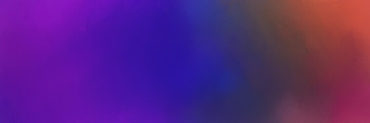 abstract painting background graphic with indigo, old mauve and dark magenta colors and space for text or image. can be used as header or banner