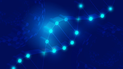 Artificial intelligence, medical technology and technology concepts