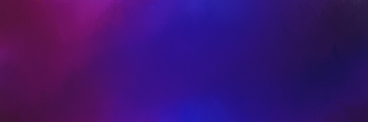 vintage abstract painted background with very dark violet, purple and dark slate blue colors and space for text or image. can be used as header or banner