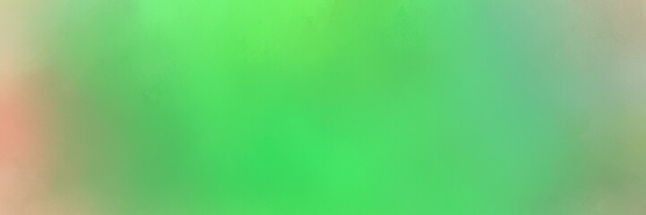 abstract painting background texture with pastel green, tan and dark sea green colors and space for text or image. can be used as header or banner