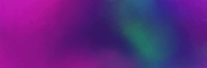 dark slate blue and medium violet red colored vintage abstract painted background with space for text or image. can be used as header or banner