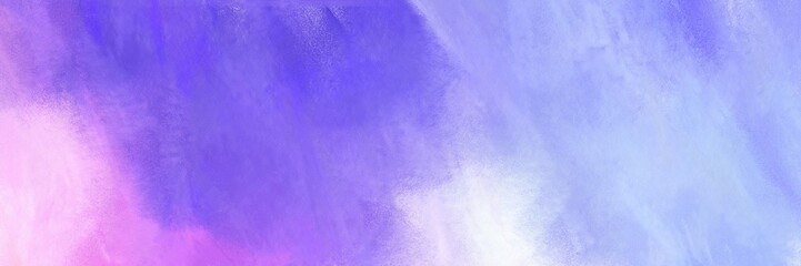 light pastel purple and light steel blue color background with space for text or image. vintage texture, distressed old textured painted design. can be used as header or banner