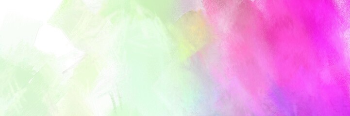 vintage abstract painted background with neon fuchsia, beige and plum colors and space for text or image. can be used as header or banner