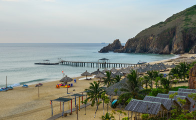 Seascape of Quy Nhon, Vietnam