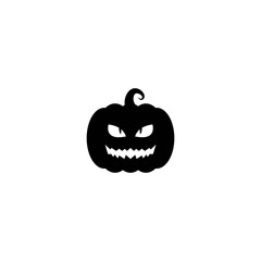 Pumpkins logo vector icon illustration
