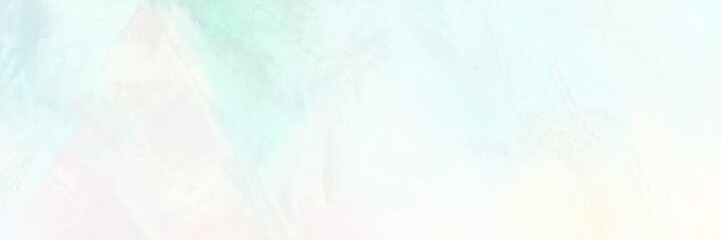 abstract painting background graphic with white smoke, lavender and light cyan colors and space for text or image. can be used as header or banner