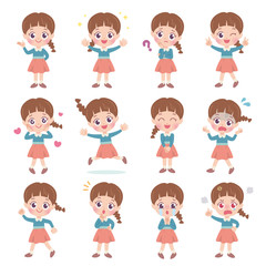 女の子　全身　セット