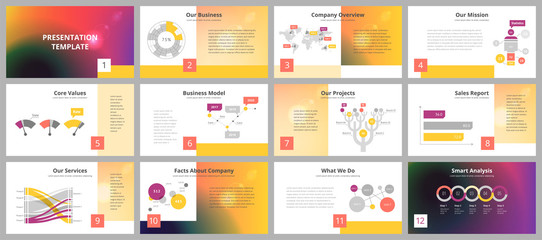 Business presentation templates