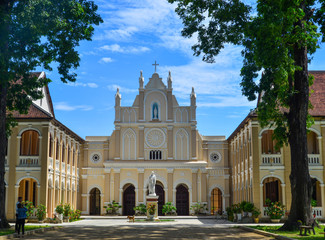 Fototapeta premium Lang Song Seminary in Binh Dinh, Vietnam