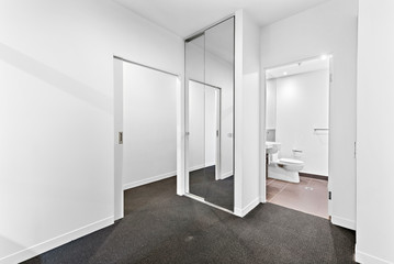 Empty and unfurnished brand new apartment