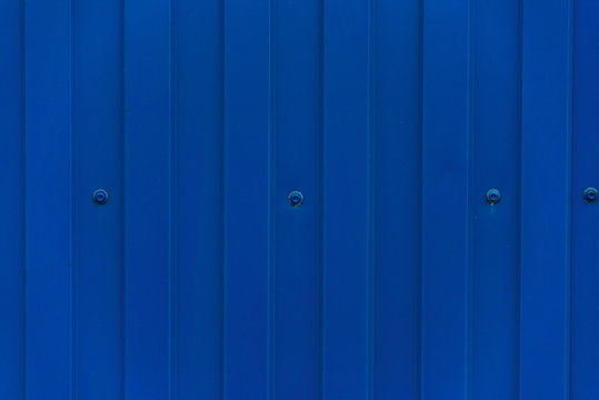 Corrugated Blue Metal Fence With Screws