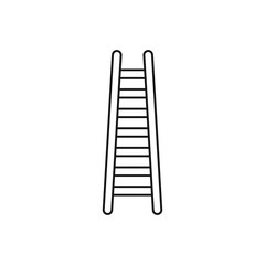 Ladder Icon Flat design. Vector Illustration 
