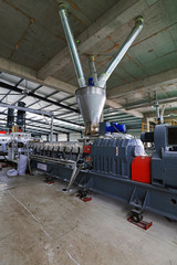 Machinery and equipment in the factory