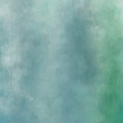 quadratic graphic format abstract cadet blue, pastel blue and blue chill colored diffuse painted background. can be used as texture, background element or wallpaper