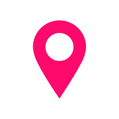 Maps pin. Location map icon. vector illustration