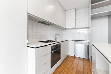 Empty and unfurnished brand new apartment