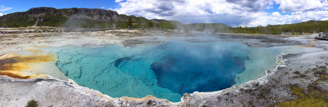 Sapphire Pool, Yellowstone National Park, Wyoming