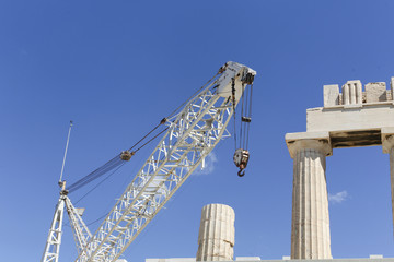 Fototapeta na wymiar Parthenon on the Acropolis