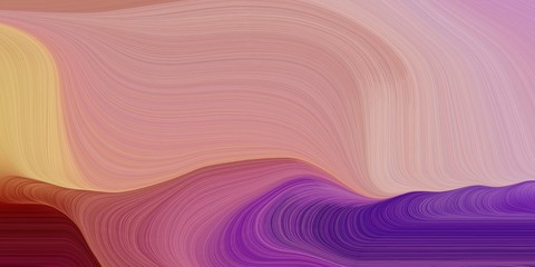 modern soft swirl waves background illustration with rosy brown, very dark magenta and antique fuchsia color