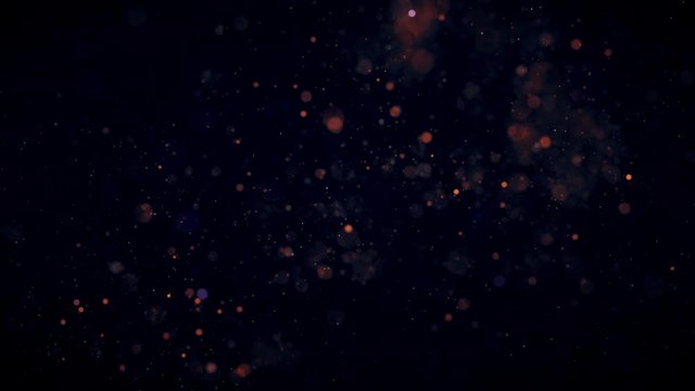 holiday background glowing particles, stars and sparkling flow, abstract background with sparkle glitter