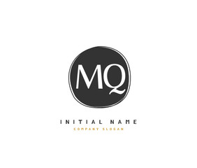 M G MG Beauty vector initial logo, handwriting logo of initial signature, wedding, fashion, jewerly, boutique, floral and botanical with creative template for any company or business.