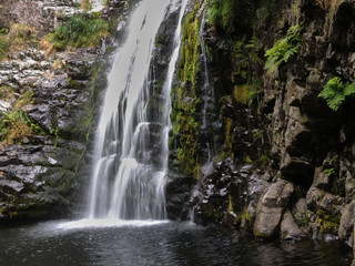 Fototapeta na wymiar Cioyo waterfall in Asturias. Spain