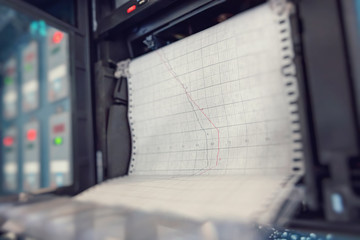 Print a heat treatment diagram of two processes using an automatic logger
