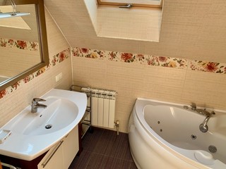 interior of modern bathroom