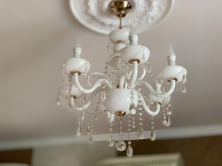 glass chandelier