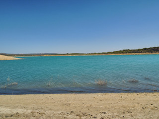 Buendía Reservoir in Cuenca. Castilla la Mancha. Spain