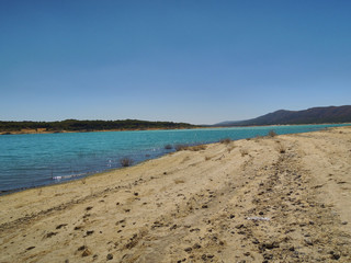 Buendía Reservoir in Cuenca. Castilla la Mancha. Spain