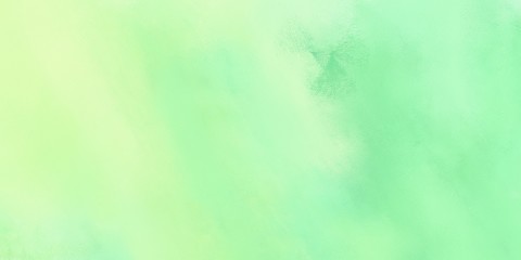 Fototapeta na wymiar tea green, pale green and light green colored vintage abstract painted background with space for text or image. can be used as header or banner