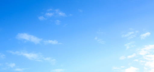 blue sky with beautiful natural white clouds