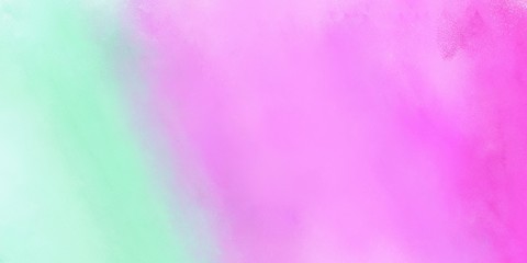 violet, pale turquoise and thistle color background with space for text or image. vintage texture, distressed old textured painted design. can be used as header or banner