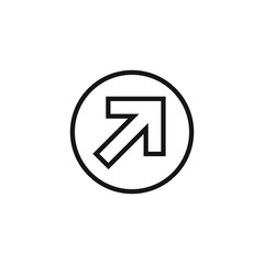 Share icon with trendy flat design, isolated on white background. vector illustration