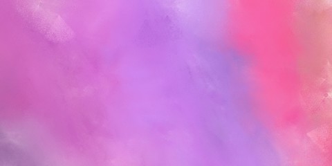 vintage abstract painted background with orchid, pale violet red and pastel magenta colors and space for text or image. can be used as header or banner