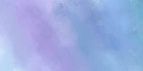Fototapeta na wymiar painting background illustration with light pastel purple, light steel blue and lavender blue colors and space for text or image. can be used as header or banner